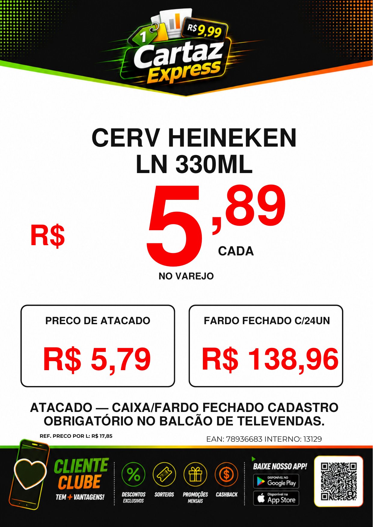 Exemplo de cartaz: Televendas