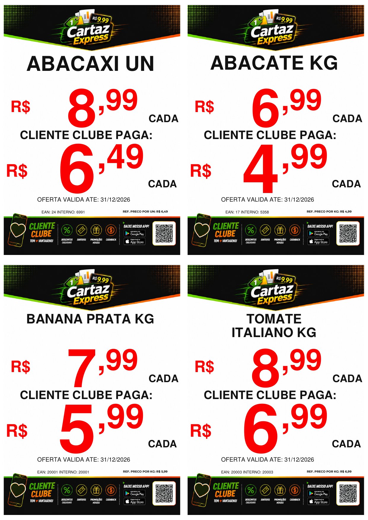 Exemplo de cartaz: Cartaz por Folha
